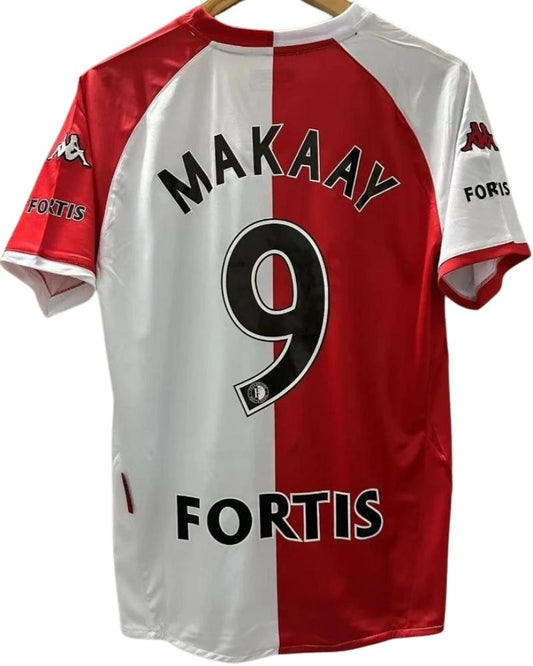 Koszulka Piłkarska Feyenoord Rotterdam 2007/2008 Home Retro