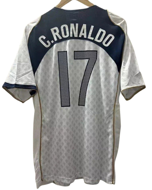Koszulka Piłkarska Portugalia Euro 2004 Away Retro