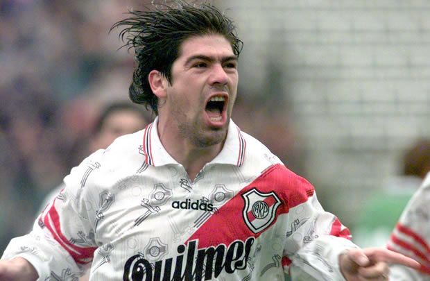 Koszulka Piłkarska River Plate 1996/1997 Home Retro