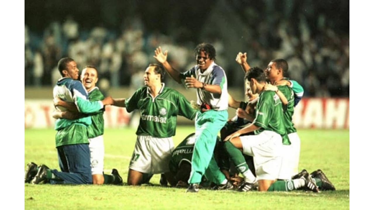 Koszulka Piłkarska Palmeiras 1999 Copa Libertatores Home Retro