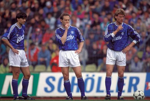 Koszulka Piłkarska Schalke 04 1992/1993 Home Retro