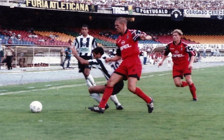 Koszulka Piłkarska AC Milan 1997/1998 3rd Red Retro