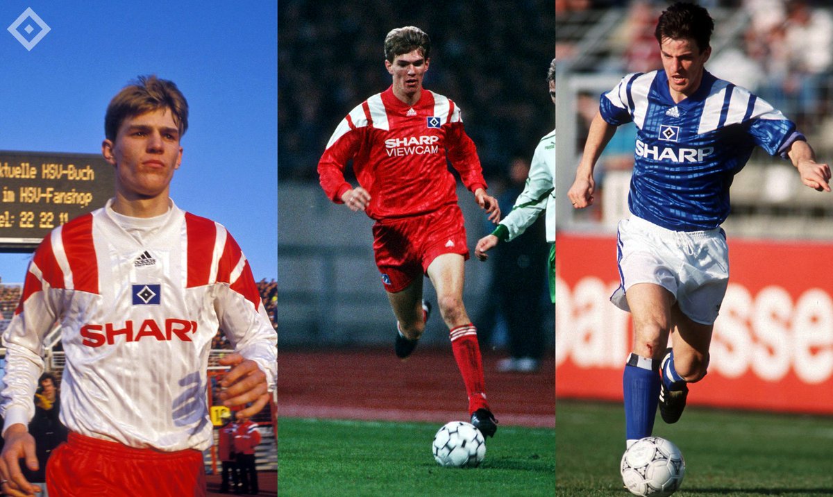 Koszulka Piłkarska HSV Hamburg 1992/1993 Home Retro