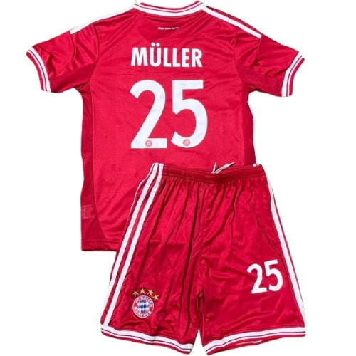 Komplet Piłkarski Dziecięcy FC Bayern Monachium 2012/2013 Home UCL Final Retro