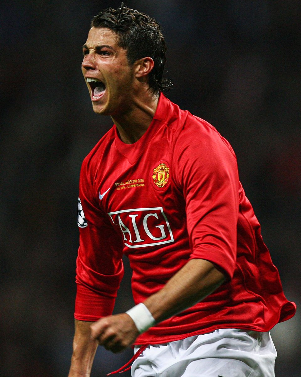 Komplet Piłkarski Dziecięcy Manchester United Home Final 2008 Retro Dł Rękaw