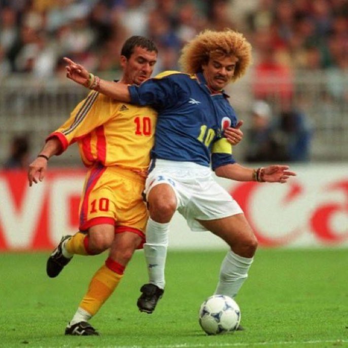 Koszulka Piłkarska Kolumbia 1998 MŚ Away Retro