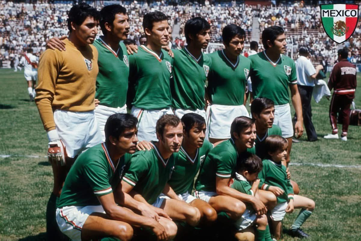 Koszulka Piłkarska Meksyk 1970 Home Retro