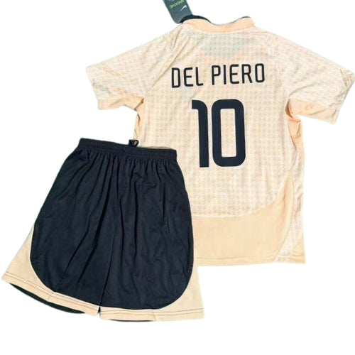 Komplet Piłkarski Dziecięcy Juventus Turyn 2003/2004 Away Retro