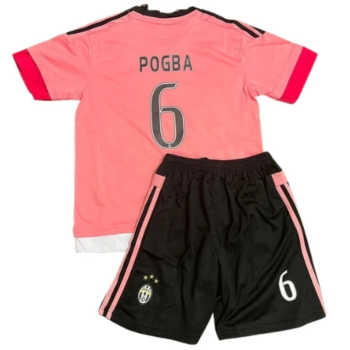 Komplet Piłkarski Dziecięcy Juventus Turyn 2014/2015 Away Retro