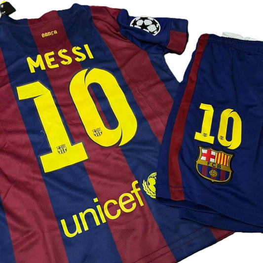 KOMPLET DZIECIĘCY FC BARCELONA 2014/2015 Home Retro