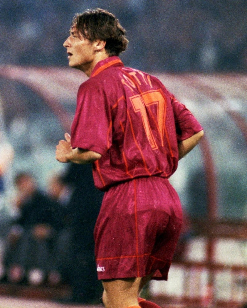 Koszulka Piłkarska AS Roma 1996/1997 Home Retro