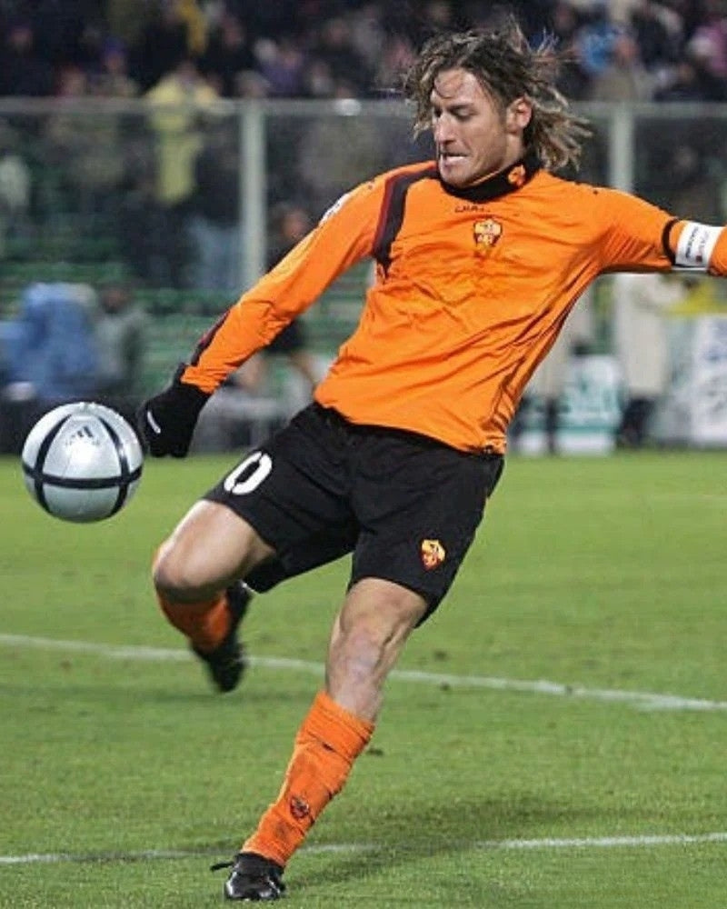 Koszulka Piłkarska AS Roma 2005/2006 Home Retro