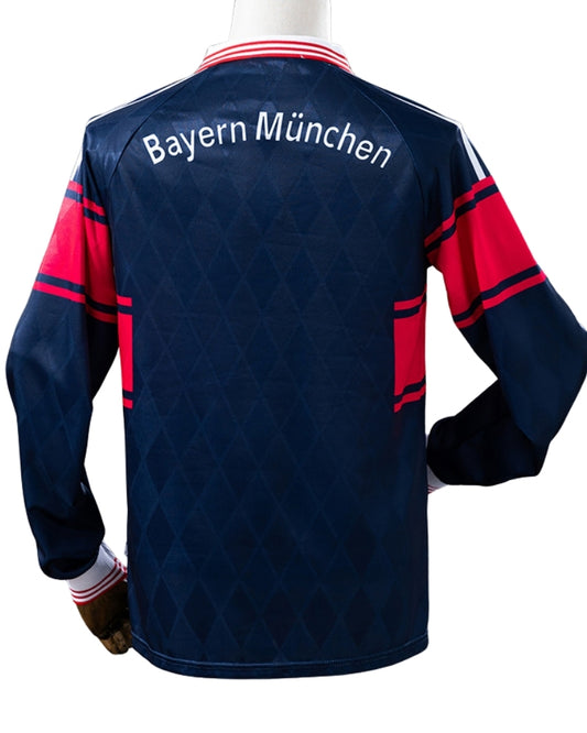 Koszulka Piłkarska Bayern Monachium 1997/1998 Home Retro Długi Rękaw