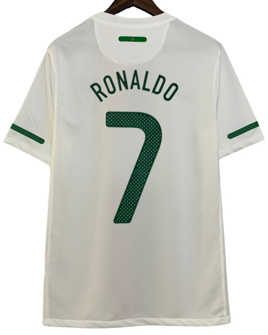 Koszulka Piłkarska Portugalia MŚ 2010 Away Retro