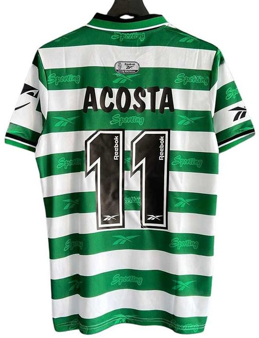 Koszulka Piłkarska Sporting Lizbona 1999/200 Home Retro