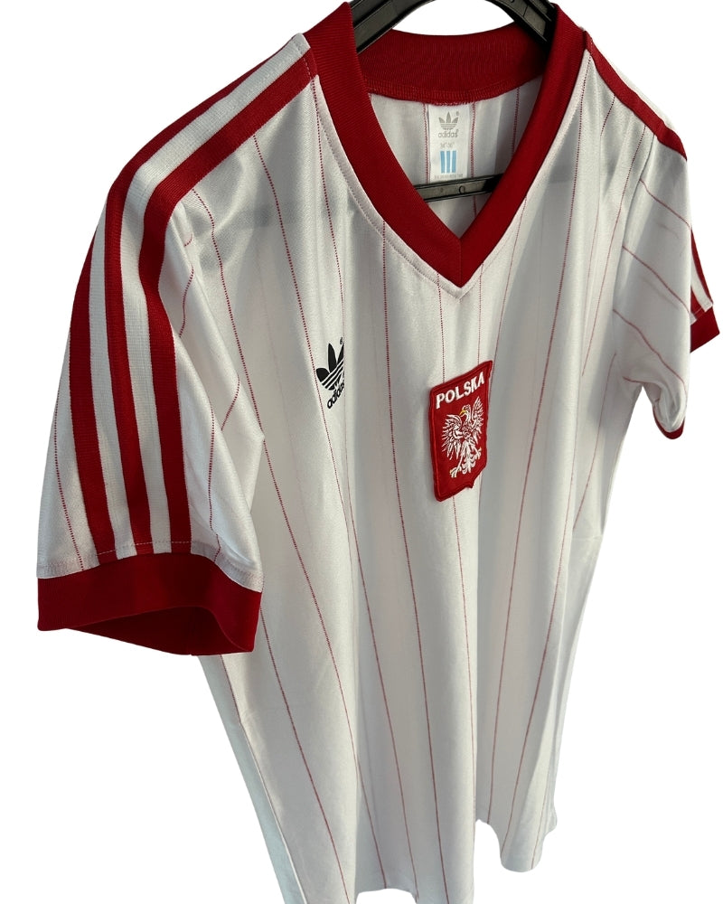 Koszulka Piłkarska Polska MŚ 1982 Home Retro