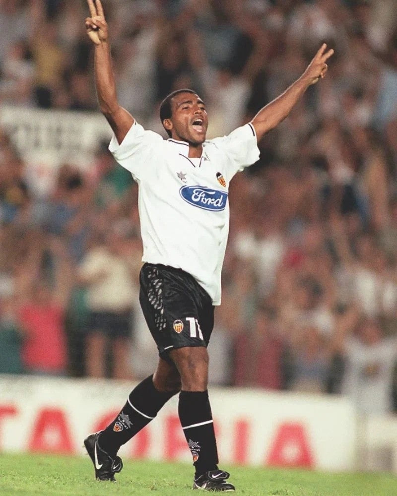 Koszulka Piłkarska Valencia CF 1996/1997 Home Retro