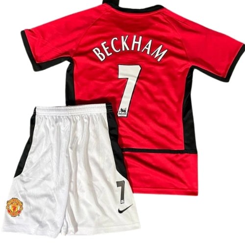Komplet Piłkarski Dziecięcy Manchester United 2003/2004 Home Retro