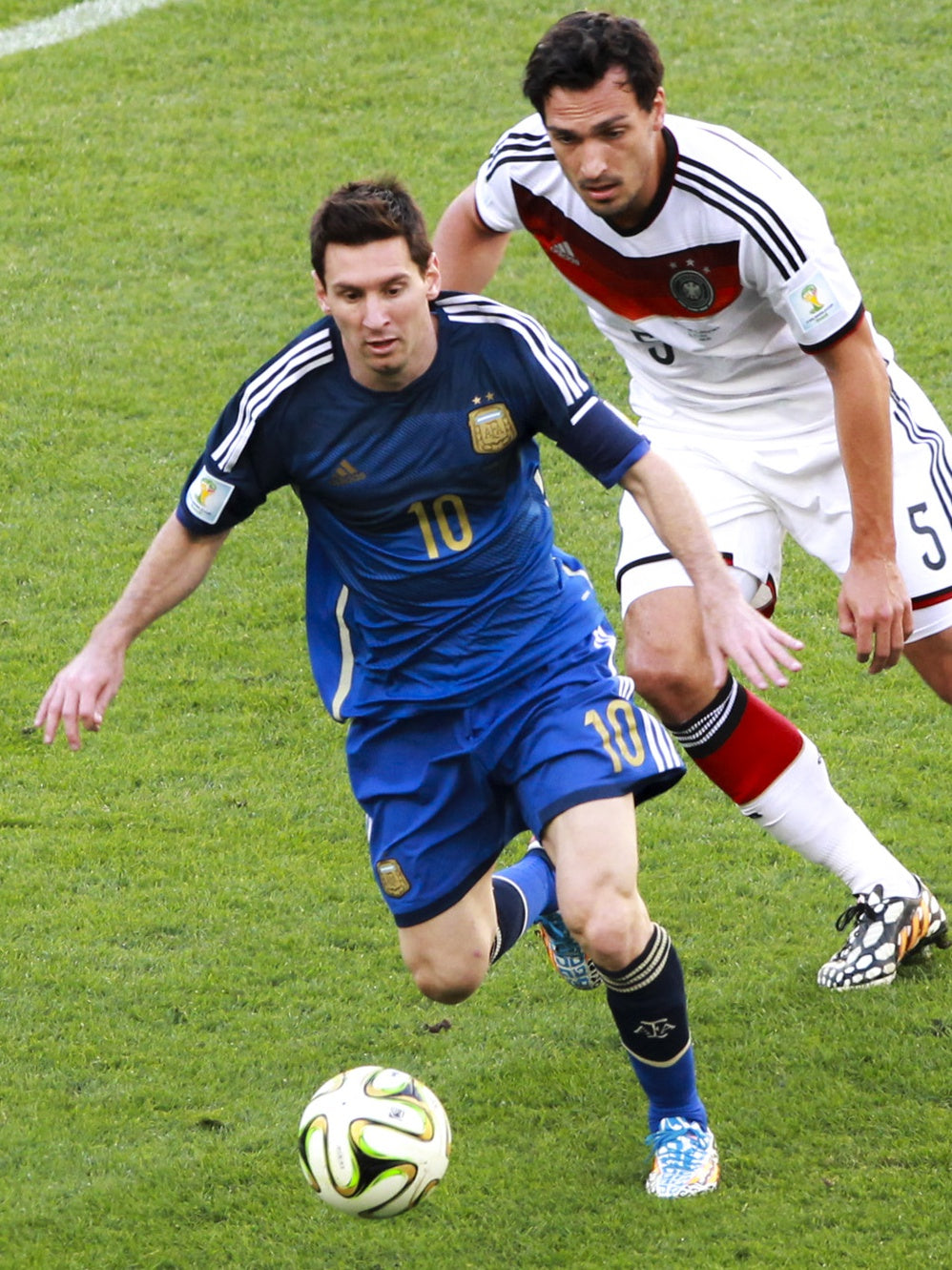 Koszulka Piłkarska Argentyna 2014 Away Retro Player Issue