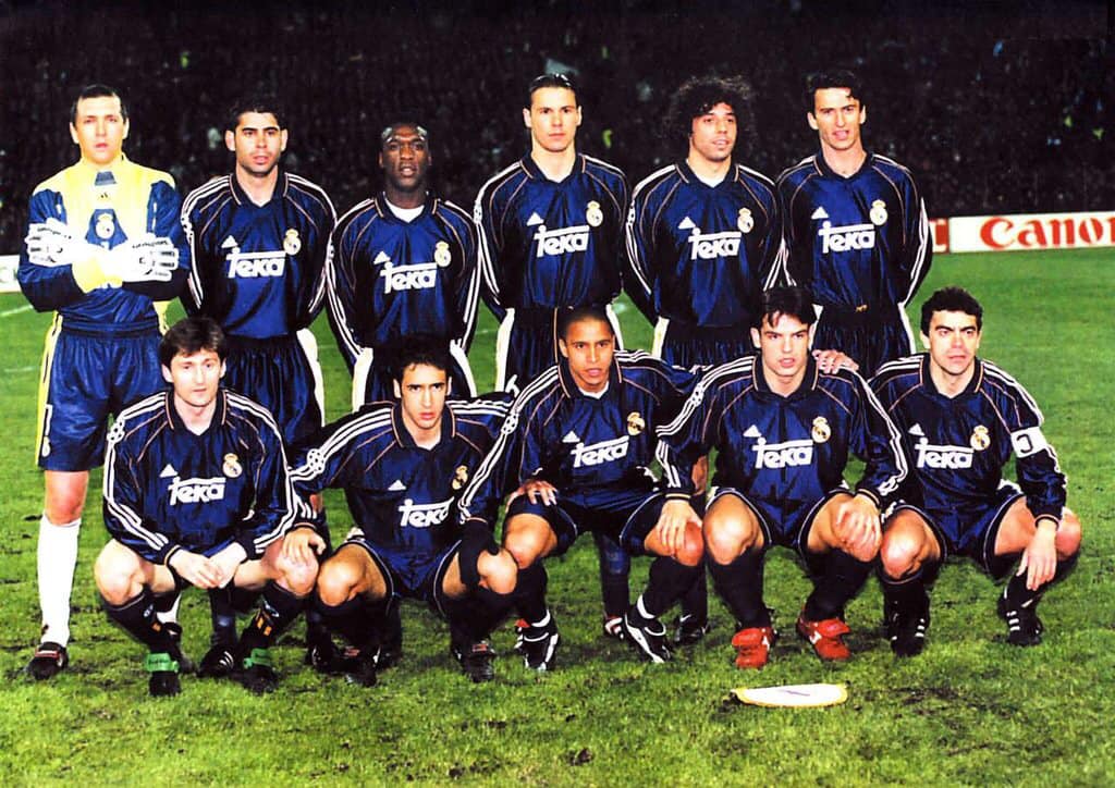Komplet dziecięcy Real Madryt 1998/1999 3rd Retro