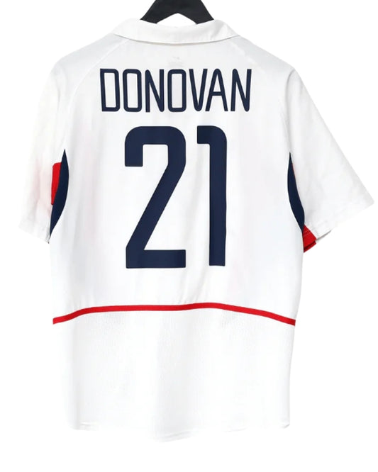 Koszulka Piłkarska Stany Zjednoczone USA 2002 Home Retro