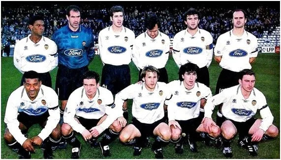 Koszulka Piłkarska Valencia CF 1995/1996 Home Retro