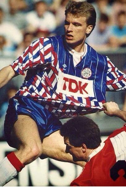 Komplet Piłkarski Dziecięcy Ajax Amsterdam 1989/1990 Away Retro