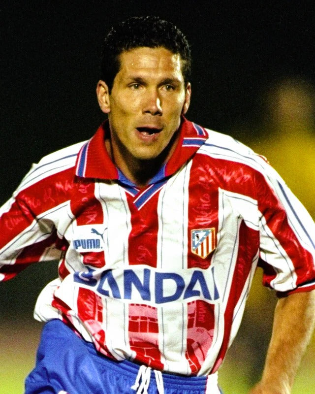 Koszulka Piłkarska Atletico Madryt 1996/1997 Home Retro