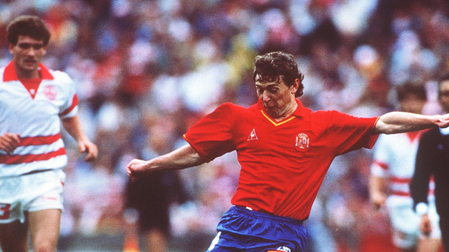 KOSZULKA PIŁKARSKA HISZPANIA 1988/1991 RETRO