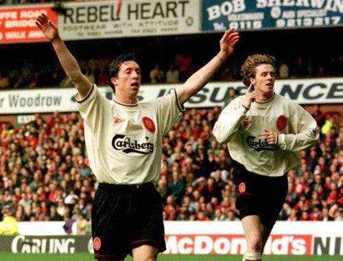 Komplet Piłkarski Dziecięcy Liverpool FC 1996/1997 Away Retro