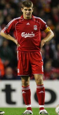 Komplet Piłkarski Dziecięcy Liverpool FC 2007/2008 Home Retro
