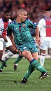 Piłkarski Komplet Strój Dziecięcy FC Barcelona 1996/1997 Away Retro
