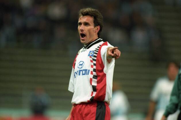 Koszulka Piłkarska HSV Hamburg 1996/1997 Home Retro