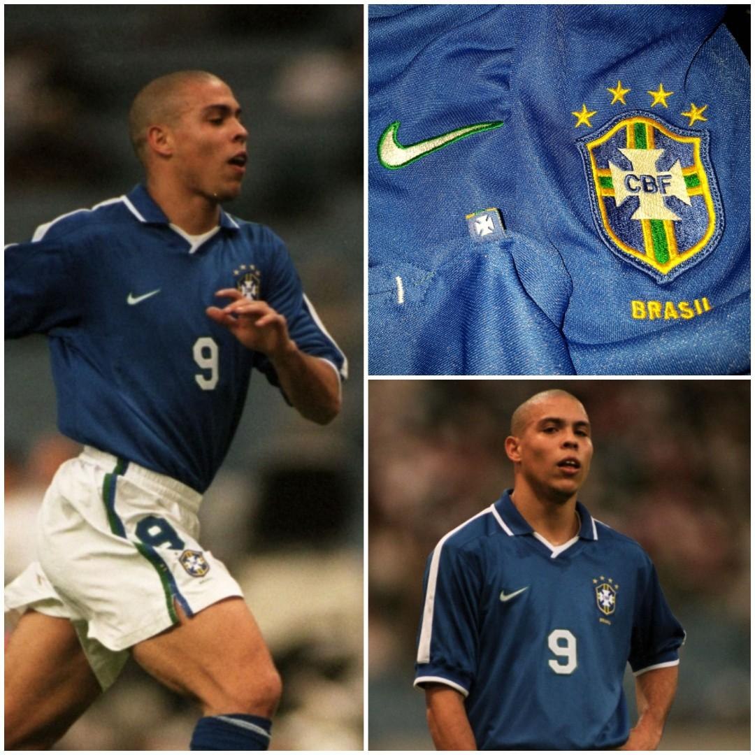 Koszulka Piłkarska Brazylia 1997 Away Retro
