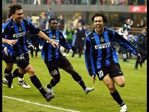 Koszulka Piłkarska Inter Mediolan 2004/2005 Home Retro Dł Rękaw