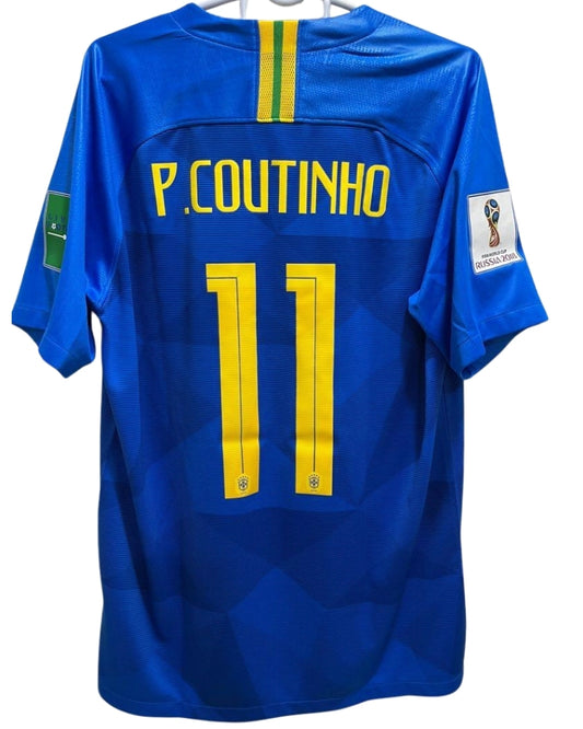 Koszulka Piłkarska Brazylia 2018 Away Retro