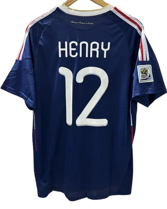 Koszulka Piłkaska Francja 2010 Home Retro