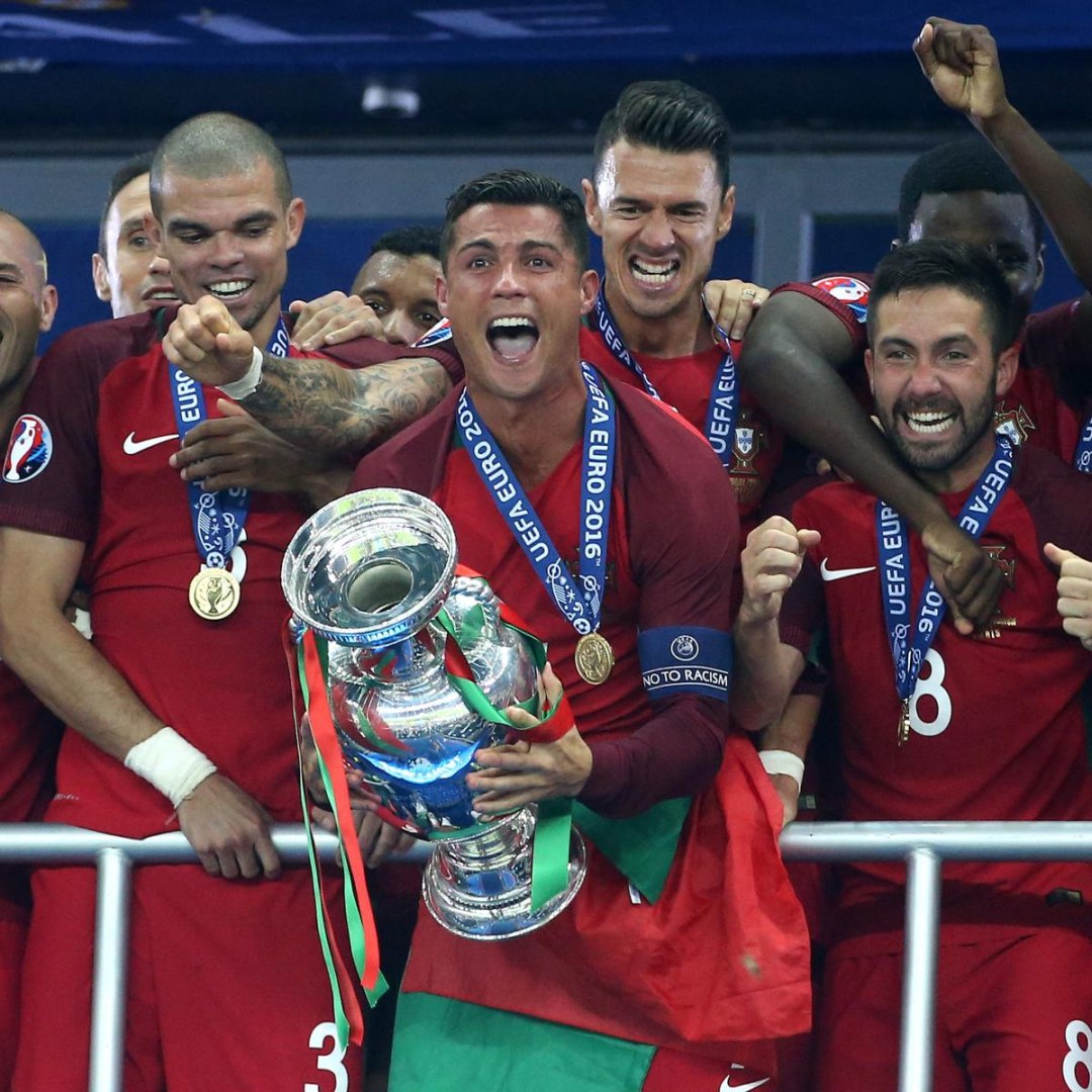 Koszulka Piłkarska Portugalia 2016 Home Retro Dł Rękaw