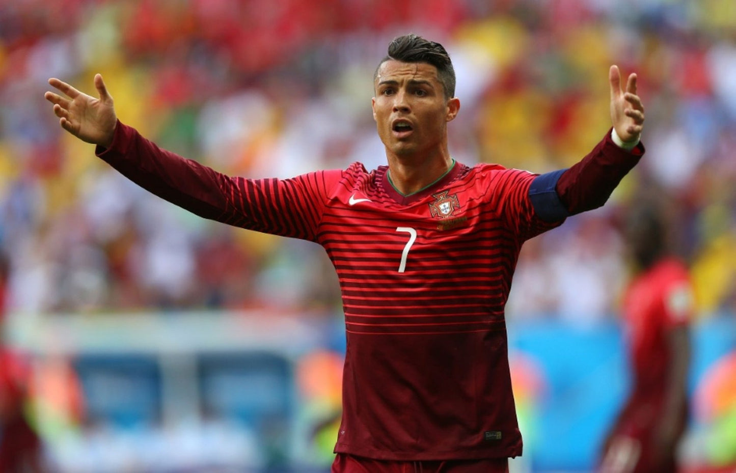 Koszulka Piłkarska Portugalia MŚ 2014 Home Retro