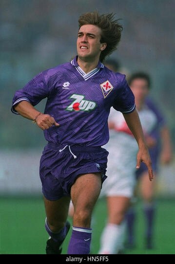 Koszulka Piłkarska AC Fiorentina 1992/1993 Home Retro Dł Rękaw