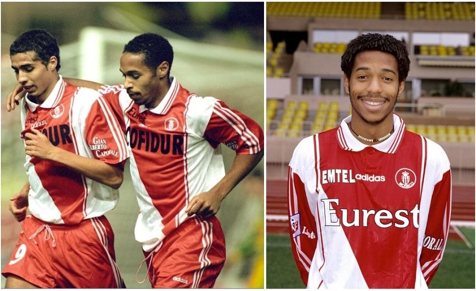 Koszulka Piłkarska AS Monaco 1996/1997 Home Retro