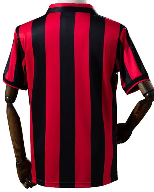 Koszulka Piłkarska AC Milan 1990/1991 Home Retro