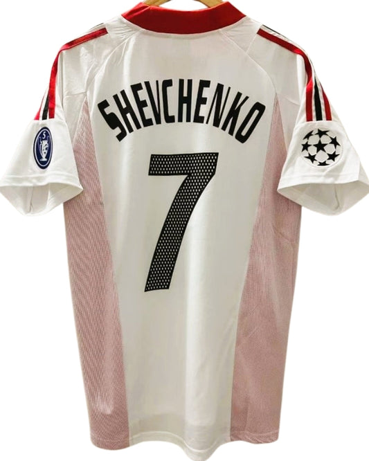 Koszulka Piłkarska AC Milan 2002/2003 Away Retro