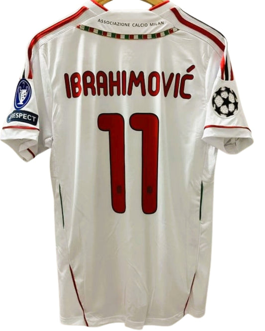 Koszulka Piłkarska AC Milan 2011/2012 Away Retro