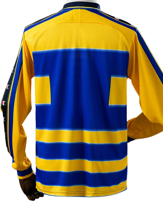 Koszulka Piłkarska AC Parma 1999/2000 Home Retro Długi Rękaw