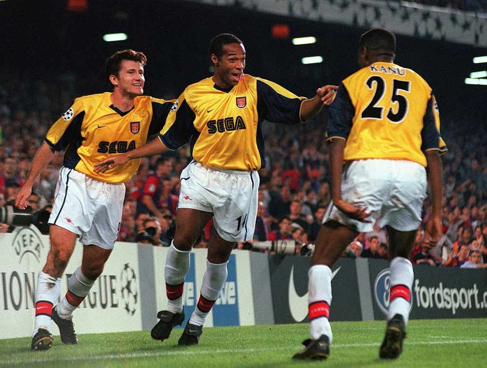 Koszulka Piłkarska Arsenal Londyn 1999/2000 Away Retro