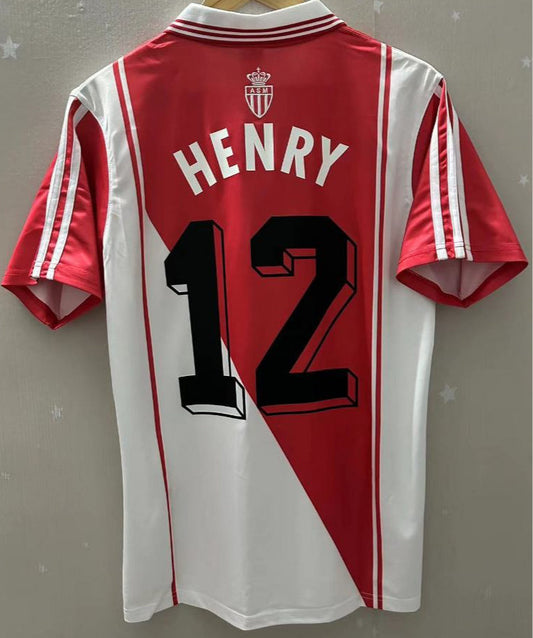 Koszulka Piłkarska AS Monaco 1996/1997 Home Retro