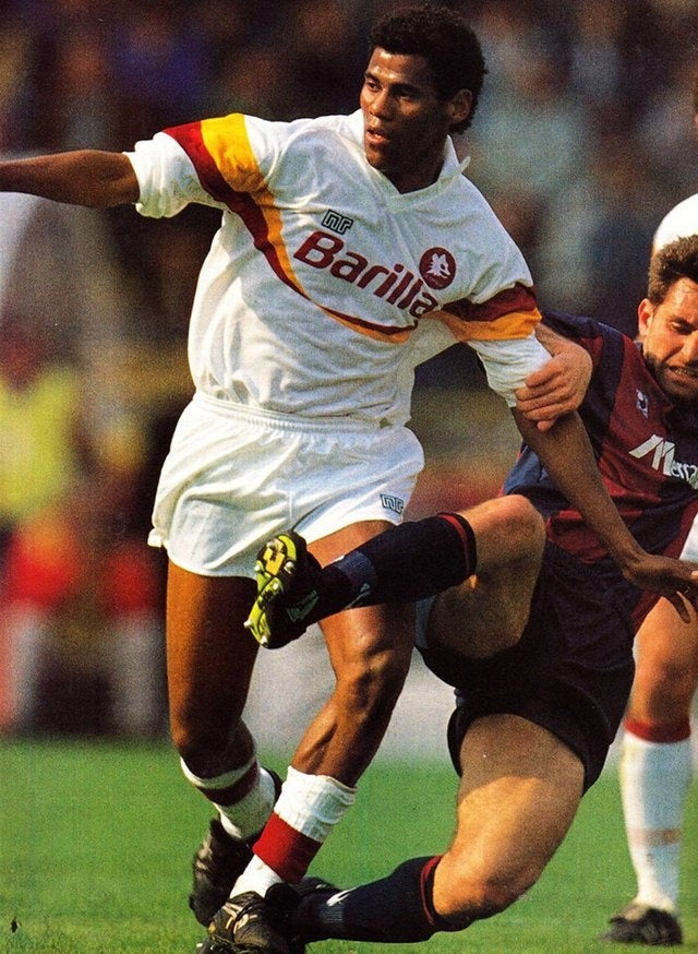 Koszulka Piłkarska AS Roma 1990/1991 Away Retro