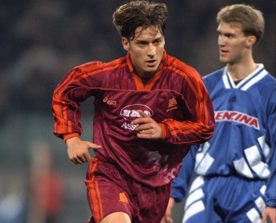 Koszulka Piłkarska AS Roma 1995/1996 Home Retro