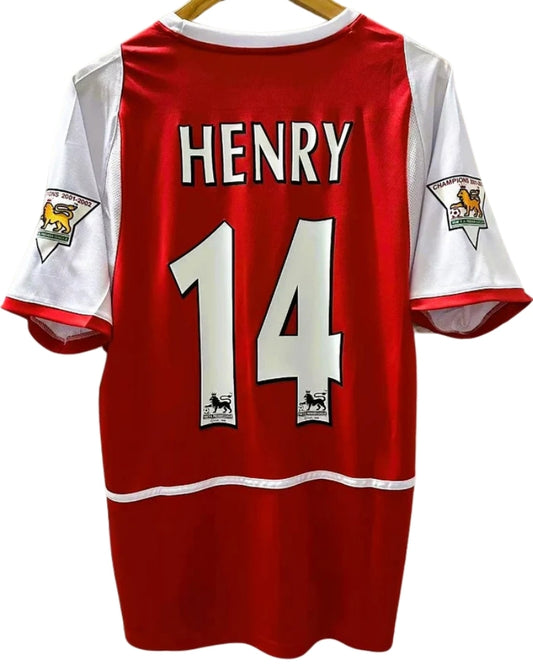 Koszulka Piłkarska Arsenal Londyn 2003/2004 Home Retro